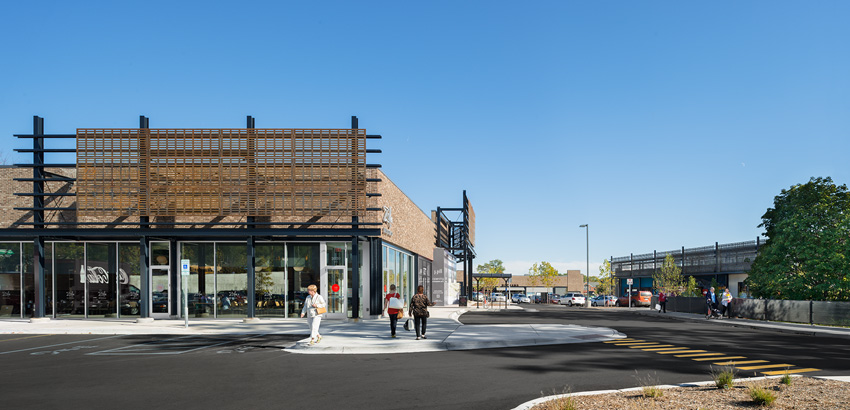 <p>Arbor Hills Retail Center</p>
                 <p>Ann Arbor, MI</p>
                 <p>BKSK Architects</p>