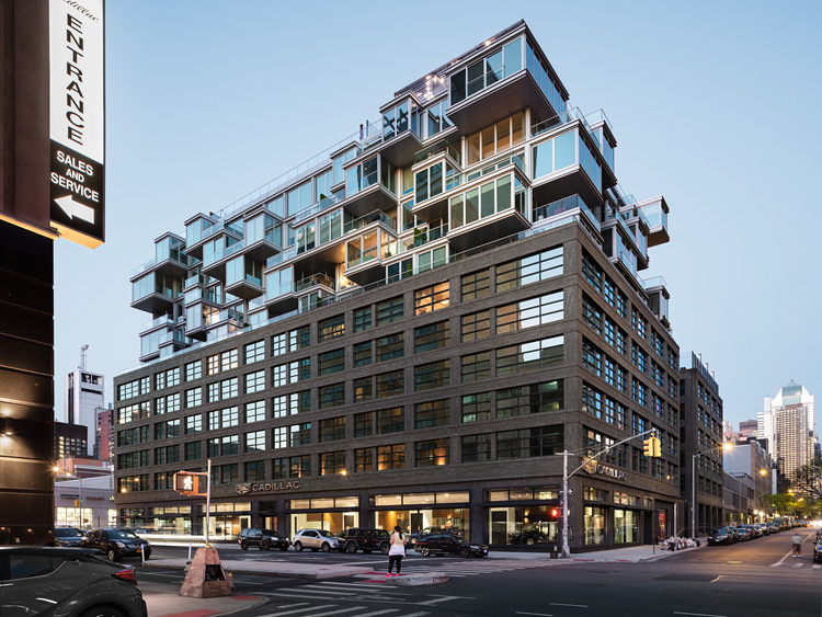 <p>The West</p>
                 <p>New York, NY/p>
                 <p>Architects: Concrete</p>
